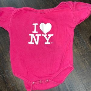 I heart NY onesie